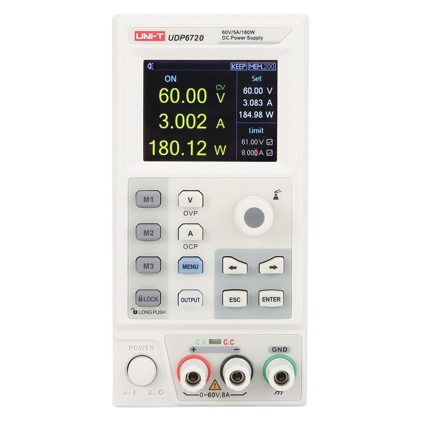 Uni-T UDP6720 Programmierbares DC Schaltnetzteil 60V 100W (UDP6720)
