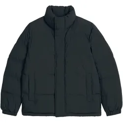 Marc O'Polo Denim Herren Winter-Steppjacke - Woven Outdoor Jackets, Stehkragen, wattiert Schwarz / M