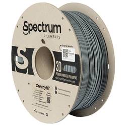 Spectrum Filaments 80701 GreenyHT Filament PLA hitzebeständig, hohe Steifigkeit, Matt 1.75 mm 1000 g anthracite grey, Anthrazit-Grau, Grau 1 St.