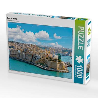 CALVENDO Puzzle Fort St. Elmo | 1000 Teile Lege-Größe 64x48cm Foto-Puzzle für glückliche Stunden