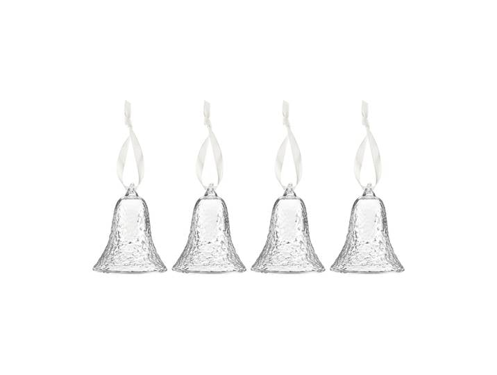 Cooee Design Cloche Gry 8 cm lot de 4 Clair