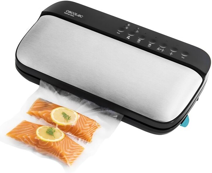 Máquina de Embalar a Vácuo Sealvac Steel 120W - CECOTEC