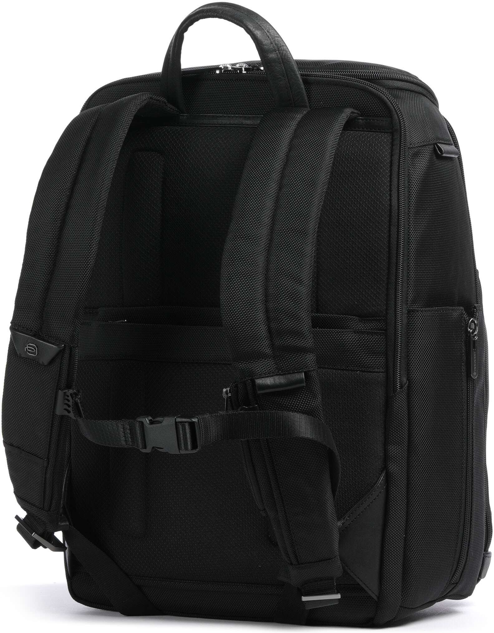 Piquadro Brief Reiserucksack, schwarz