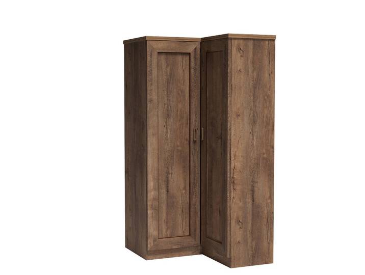 DREHTÜRENSCHRANK UDINE 110/190/57 cm 2-türig Braun