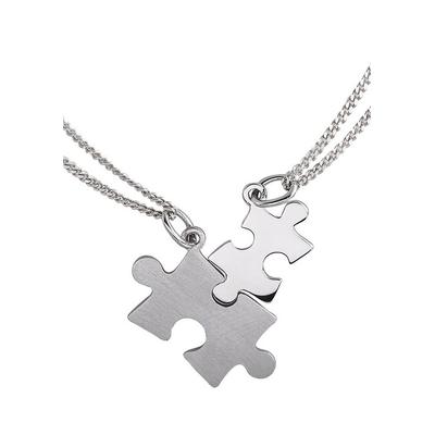 Schmuckset FIRETTI "Multipack Schmuck Geschenk Silber 925 Halsketten LIEBE", silber (silberfarben), Schmuck_Sets, Damen, Silber 925 (Sterlingsilber), Schmuckset
