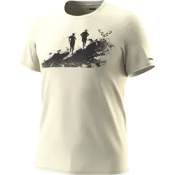 Dynafit Graphic Cotton Herren T-Shirt Kurzarm Overcast/Runners Gr. 48/M