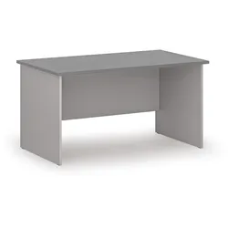 Bürotisch PRIMO GRAY, 140x80 cm, grau/Graphit
