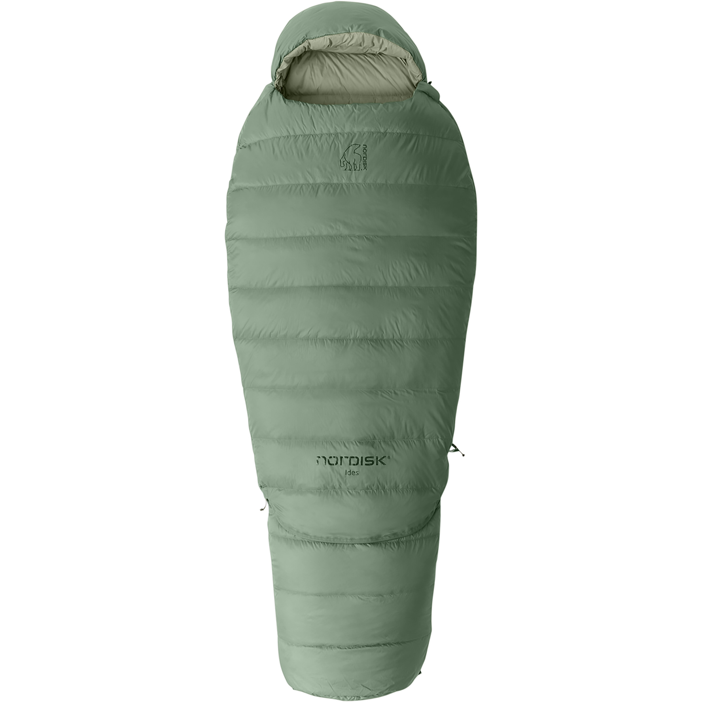 Nordisk Ides Mummy Schlafsack Kinder Daunenschlafsäcke blau Größe max. 160cm Trekking Isolierend Daune