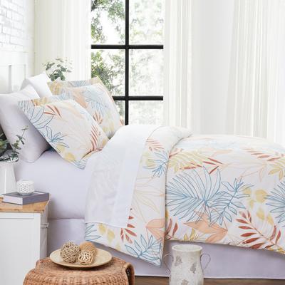 Southshore Fine Linens Tropic Leaf Oversized Comforter Set