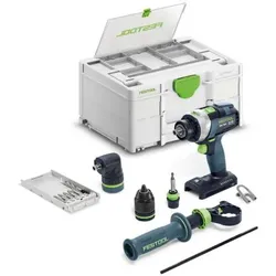 Festool Akku-Schlagbohrschrauber TPC 18/4 Basic-Set QUADRIVE 18 V