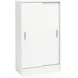 AKTENSCHRANK – Holz, Weiß, 60x107,5x28,5 cm, wasserabweisend & kratzfest, modern