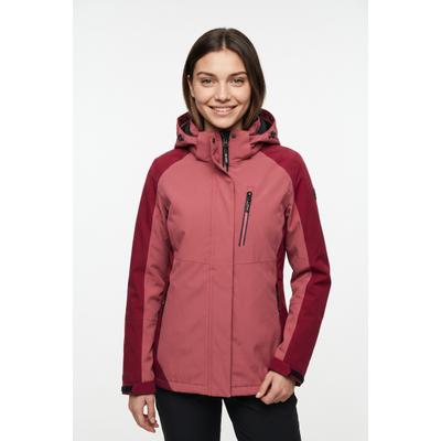 Funktionsjacke KILLTEC "KOW 59 WMN JCKT", Damen, Gr. 38, bordeaux, Web, Obermaterial: 100% Polyester. Futter: 100% Polyester. Wattierung: 100% Polyester, mit Klettverschluss, Jacken Funktionsjacke, mit verschweißten Nähten, wasserdicht, winddicht,...