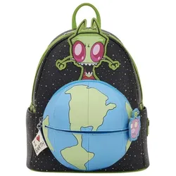 Loungefly, Kindergartentasche, Nickelodeon by Mini Rucksack Invader Zim Glow