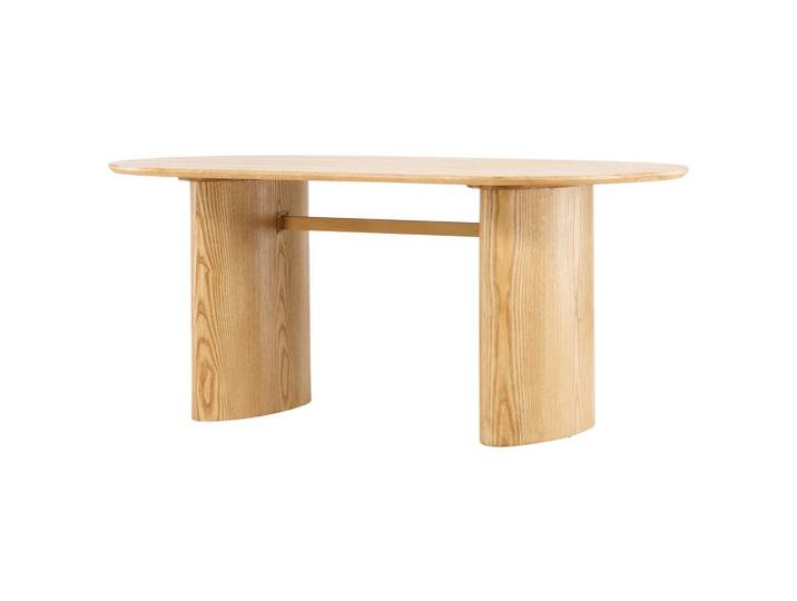 Livetastic Esstisch, Beige, furniert, oval, eckig, 90x75x180 cm, Esszimmer, Tische, Esstische, Esstische oval