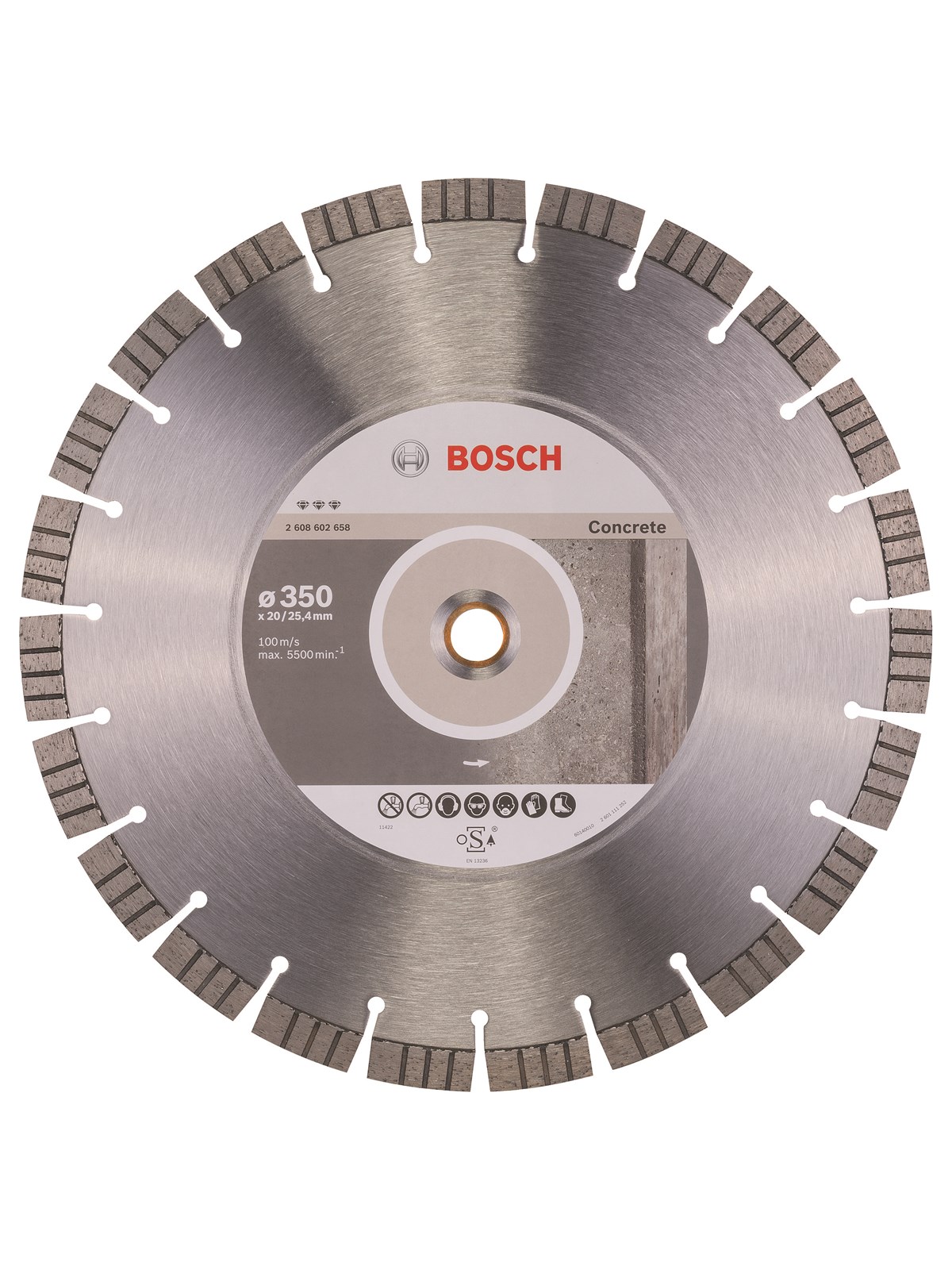 Bosch DIAMANTSKIVE 350X25.4MM BEST BETON