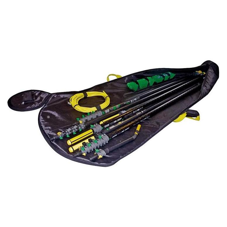 Unger NLBA1 HiFlo nLite Tasche aus solidem Nylon für 5 Stangen, 2 Bürsten, 2 Winkel, Schlauch und K (1 Stk.) (309741)