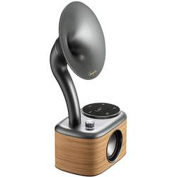 Sangean CP-100D Gramophone Tischradio DAB+, UKW AUX, Bluetooth®, USB Touchscreen, wiederaufladbar Holz A500467