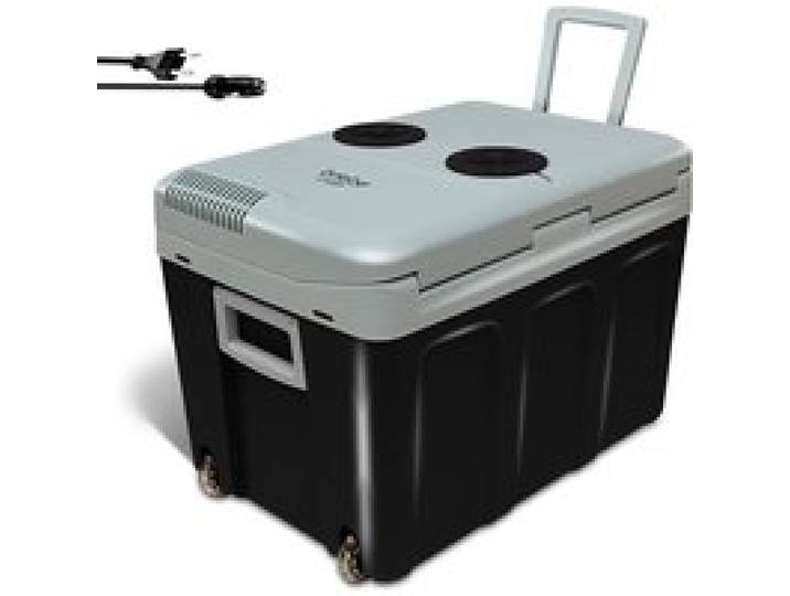 Glacière Électrique portable 40 Litres 12V / 220 - 240V Voiture et Camping Briebe CF1155BLK 58 W Noir