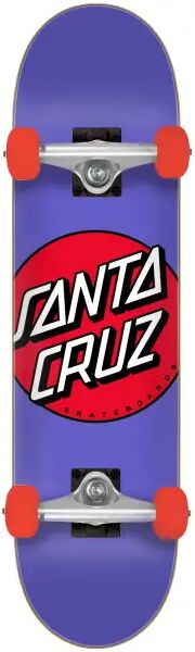 Santa Cruz Skateboards Skateboard Komplettboard Santa Cruz Spotlight Dot Mini (7.75" - Lila)