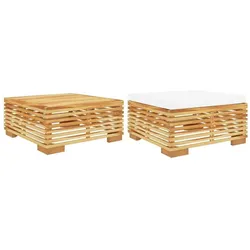 vidaXL, Gartenlounge, Larenita (Fussstütze + Tisch)