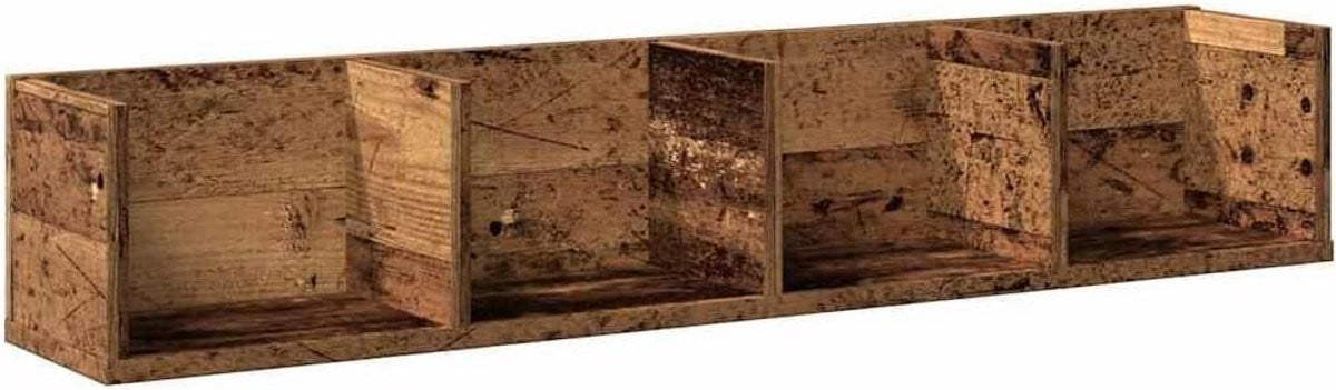 Zwevende Cd- en Dvd-wandplank voor ruimtebesparende opslag