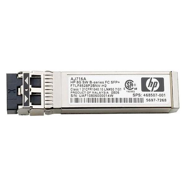 HPE Store Virtual 3000 2-pack Short Range iSCSI SFP+ Netzwerk-Transceiver-Modul Faseroptik SFP+ 850 nm (N9X03A)
