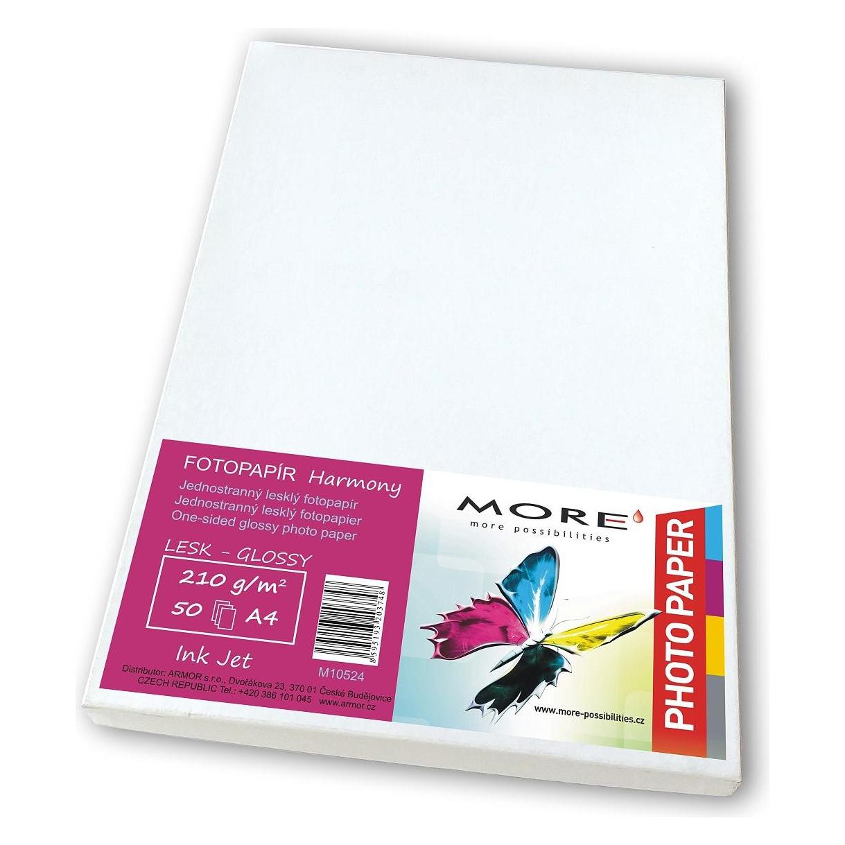 Armor OWA Fotopapír 50 list,/m2,glossy,1str,Ink Jet (210 g/m², 50 Stk.) (M10524)