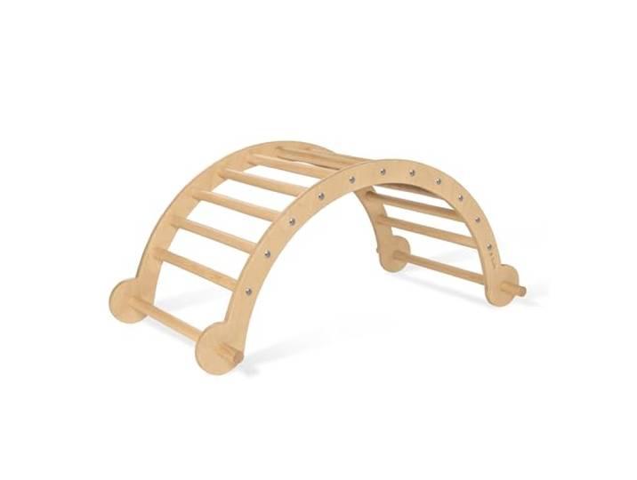 PINOLINO Kari Kletterbogen & Wippe, 2-in-1 Kinder Spielgerät, sicher & stabil, Für Kinder ab 2 Jahren, 104x60x46 cm, Belastbar bis 50kg