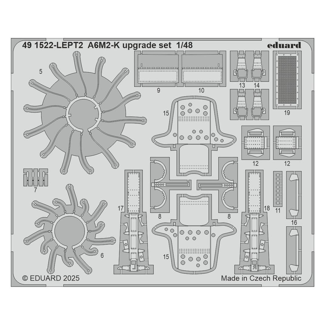Eduard A6M2-K upgrade set (491522)