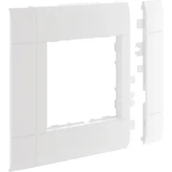 Hager GR1000A9016 Rahmenblende 55 modular BRH OT 100 halogenfrei verkehrsweiß