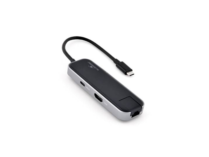 Adaptateur 6en1 - Aluminium BLUESTORK