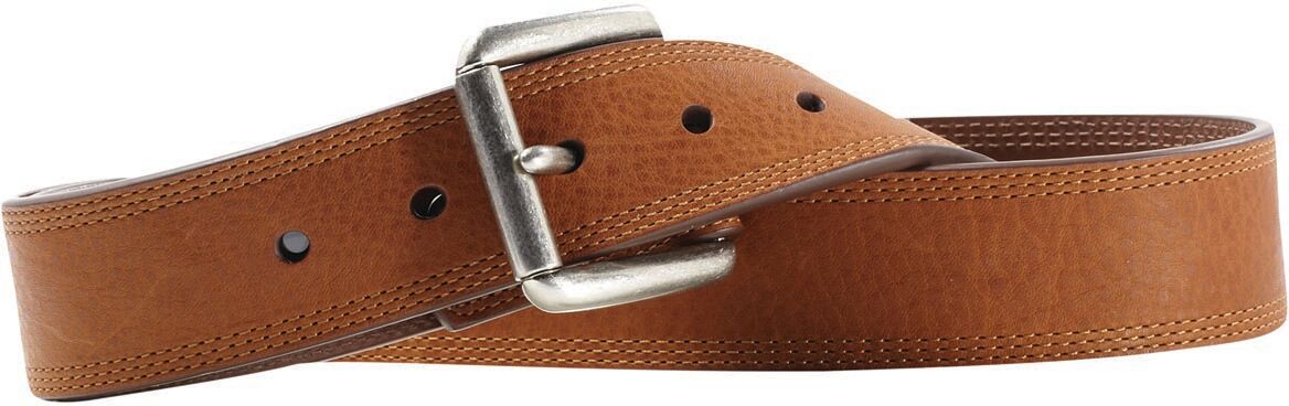 Men's Triple row stitch belt in Sunshine, Size: 40 by Ariat