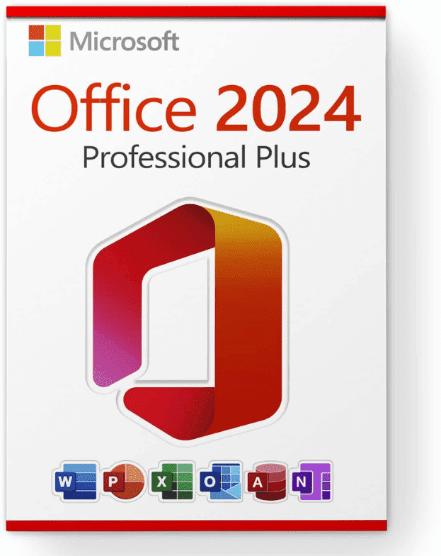 Microsoft Office 2024 Pro Plus 32/64 Bit – lebenslang (2 PCs)