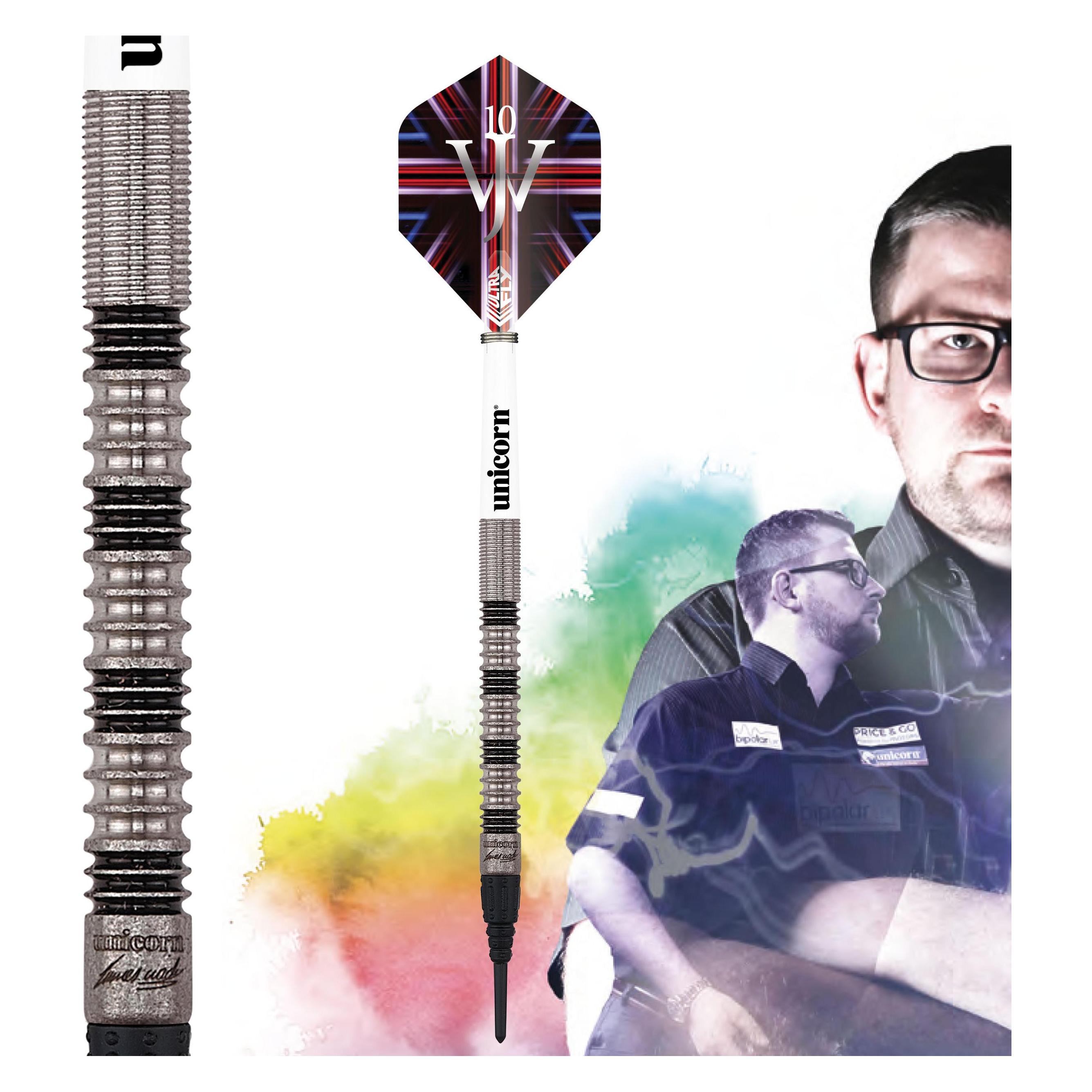Unicorn Premier 2022 James Wade Soft Darts (18 g) (B09F9WZR9R)
