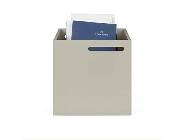 Symbiosis Berlin Boitier de rangement\, Gris Mat 34x33x34 cm