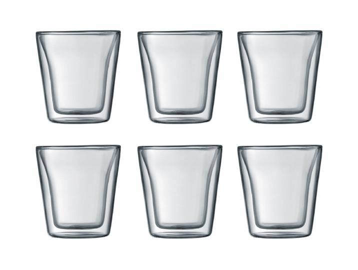 Bodum Canteen 0.1 Liter Glas 6 Stück