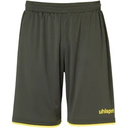 uhlsport Club Fußball Shorts dark olive/fluo gelb 116