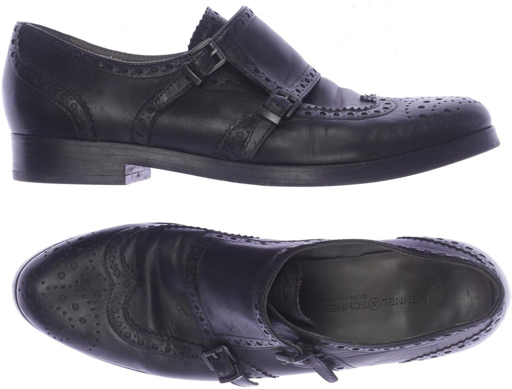 Kennel & Schmenger Damen Halbschuh, Schwarz, Gr. EU 34,5 (US 4.5), Leder - Second Hand