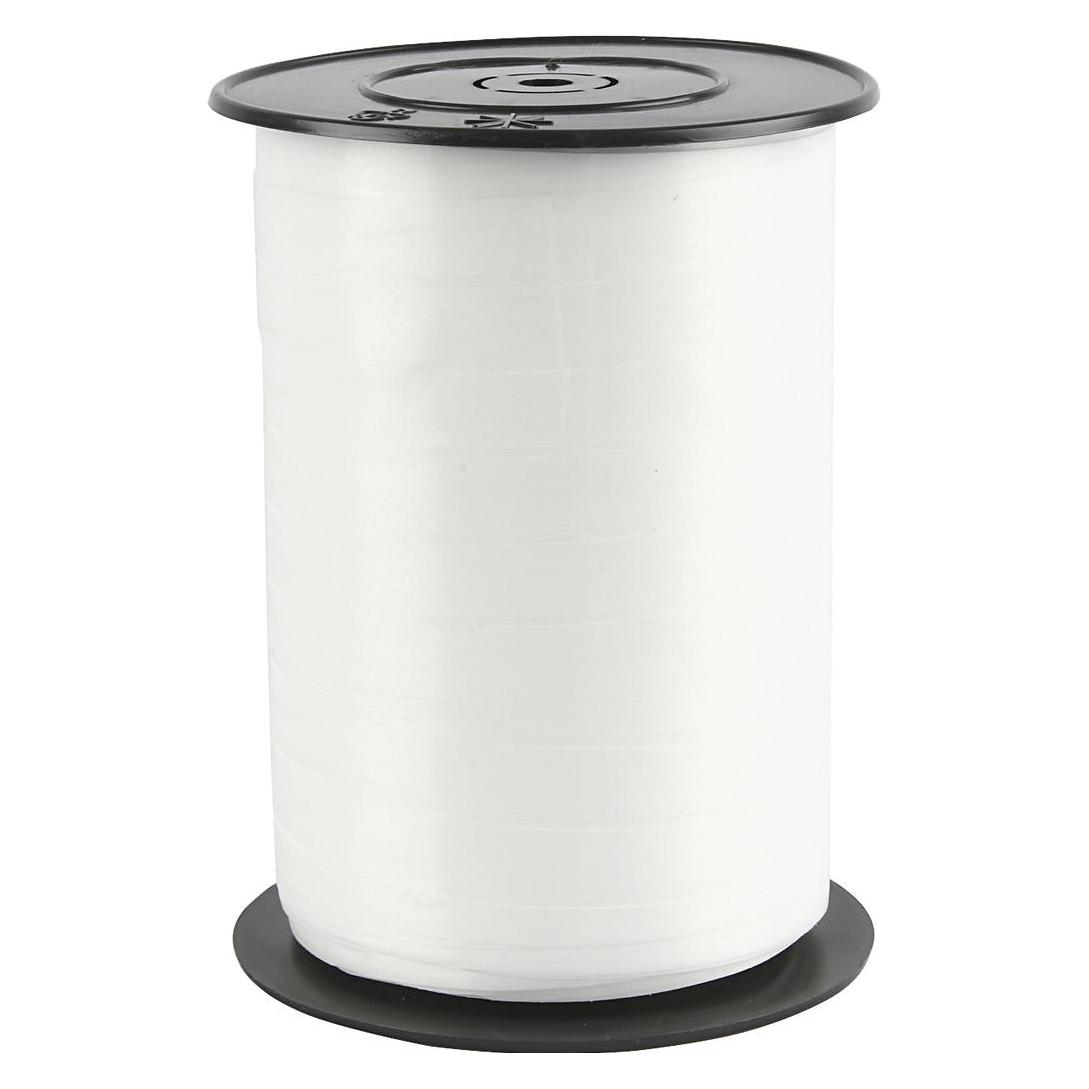 Antalis Gavebånd glat snehvid 10mmx250m nr. 51 - (250 meter pr. rulle x 5 ruller) (5x) (585105)