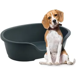 Moderna Domus Plastseng XL, Sort (Hund), Hundebett + Katzenbett
