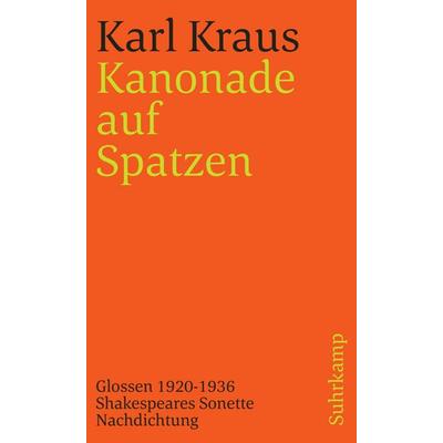 Schriften in den suhrkamp taschenbüchern. Zweite Abteilung. Acht Bände, Taschenbuch von Karl Kraus, Suhrkamp, 978-3-518-37830-4