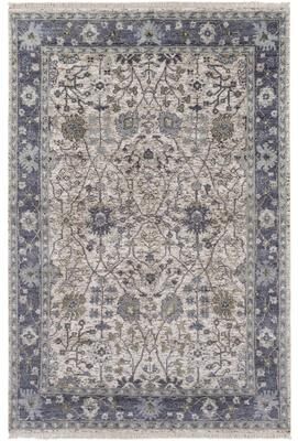 Livabliss Hand-Knotted Crenshaw Wool/ Viscose Area Rug - 2' x 3'