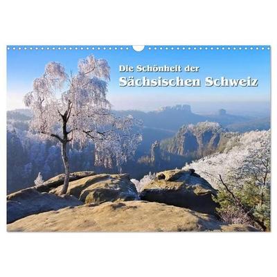 Die Schönheit der Sächsischen Schweiz (Wandkalender 2027 DIN A3 quer), CALVENDO Monatskalender