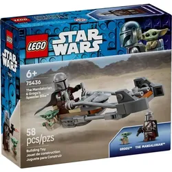 LEGO® Star Wars 75436 Der Mandalorianer und Grogu auf ihrem Speeder BikeTM
