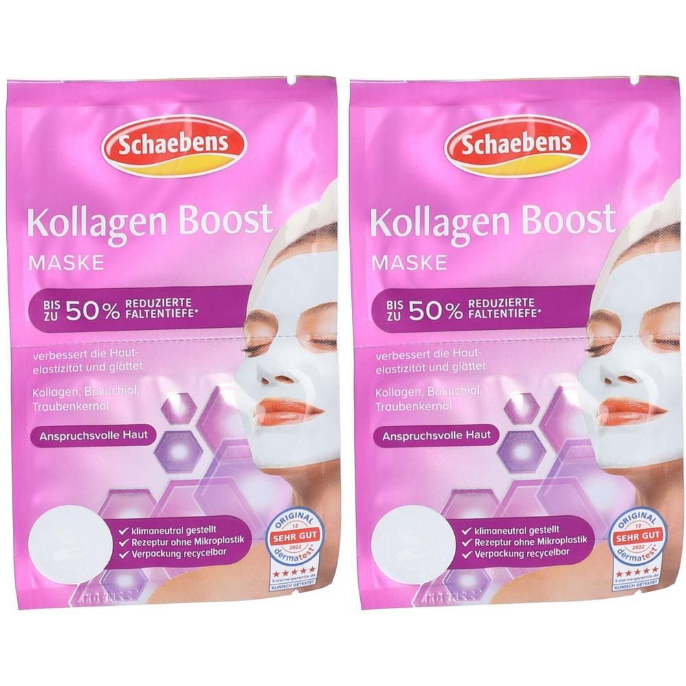 Schaebens Kollagen Boost Maske 2x 2x2x5 ml Gesichtsmaske