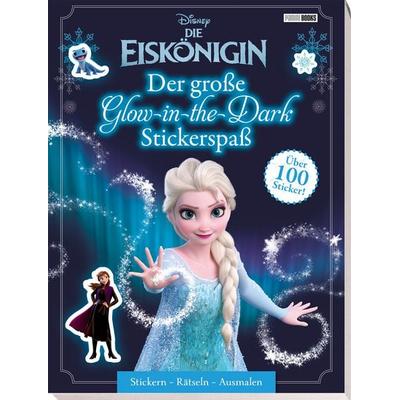 Disney Die Eiskönigin: Der große Glow-in-the-Dark-Stickerspaß: Stickern - Rätseln - Ausmalen, Taschenbuch von Panini,Walt Disney, Panini,