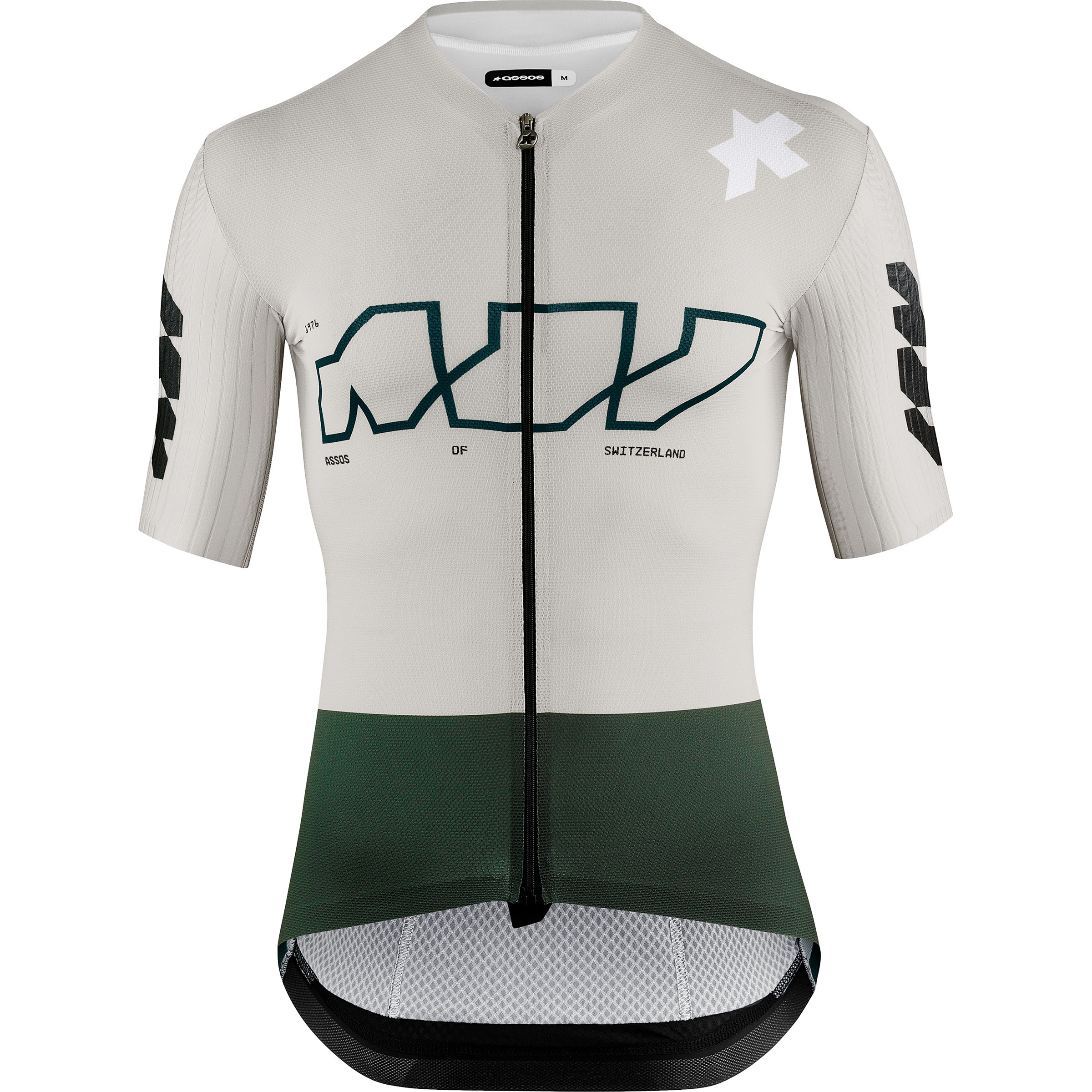 Assos Equipe Rs S11 Something To Say Trikot Herren Radtrikots grau Größe S Rennrad | Gravel Elastisch