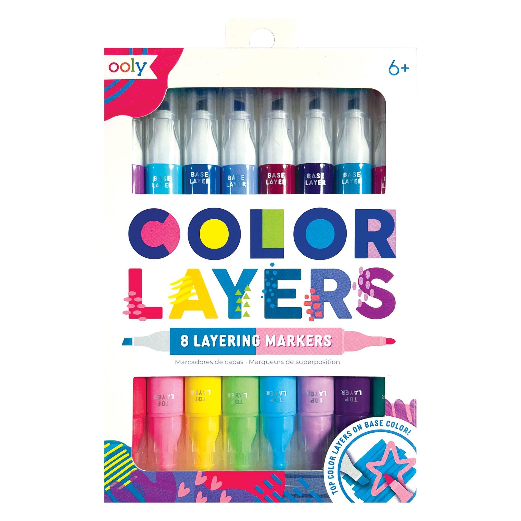 Ooly Color Layers doppelseitige Layering-Marker (8x) (130-108)