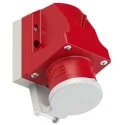 PCE 7715-6d CEE-Phasenwender Wandgerätestecker 16A 5p 6h IP44 77156d