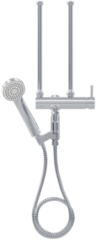Stiebel Eltron Einhebelmischer MED-D 205619 verchromt, mit Brauseschlauch und Handbrause